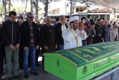 Deprem korkusuna kalbi dayanmadı