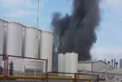 İstanbul’da fabrikada yangın