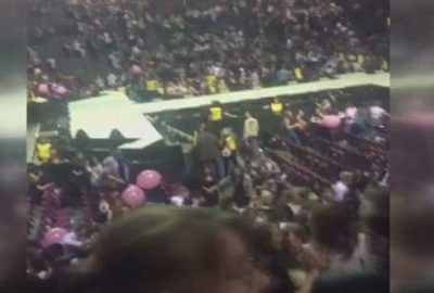 İngiltere’deki patlama anı böyle görüntülendi