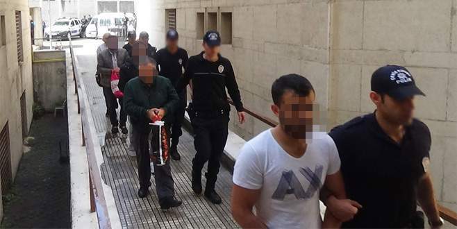 Bursa’da PKK propagandası yapan 8 kişi tutuklandı