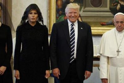 Kavga ettiği Papa ile buluştu