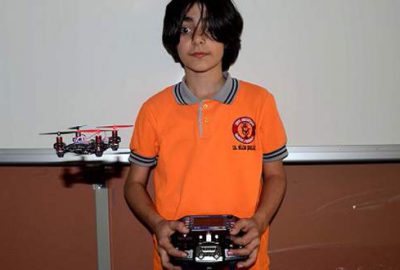 Ortaokul öğrencisinden ‘bomba bulan casus drone’