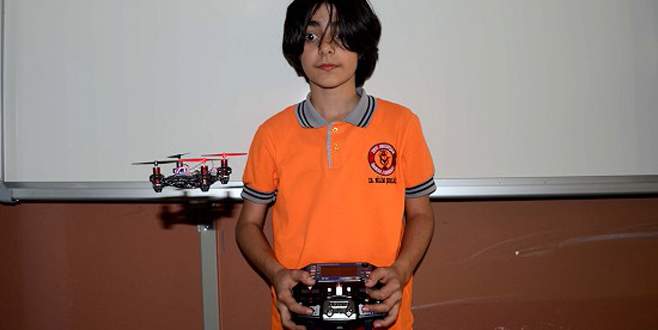 Ortaokul öğrencisinden ‘bomba bulan casus drone’
