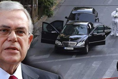 Eski Yunanistan Başbakanı’na bombalı saldırı