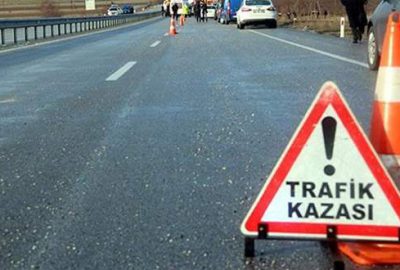 FETÖ sanıklarını taşıyan cezaevi aracı kaza yaptı