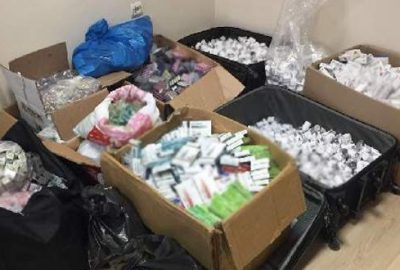5 bin kutu kaçak vücut geliştirme ilacı ele geçirildi