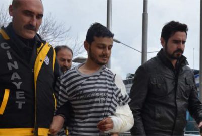 Gasp ettiği araçla köfteciye dalan katil zanlısı hakim karşısında