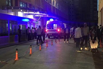 Karakola malzeme taşıyan sivil araca saldırı