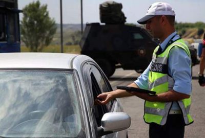 Emniyet ve Jandarma’dan eş zamanlı trafik kontrolü