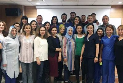 Hemşirelere sertifika verildi