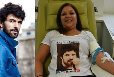 Engin için kan verdiler