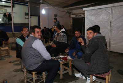 Kaymakam Çetin vatandaşlarla bir araya geldi