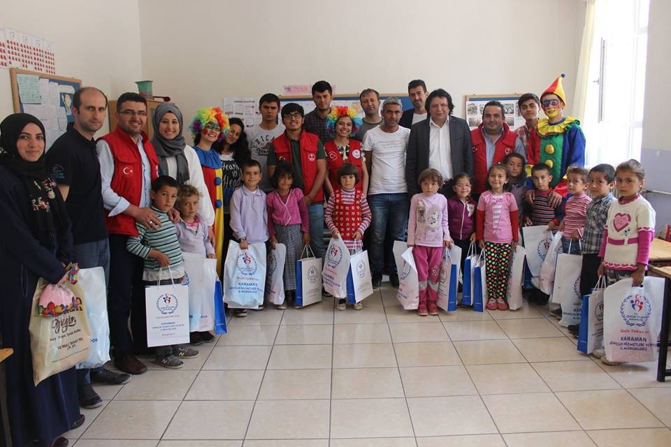 Karaman’da “Mutluluğa bir oyuncakta sen ver” kampanyası sona erdi