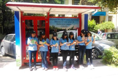 Minik zabıtalardan kitap okuyun çağrısı