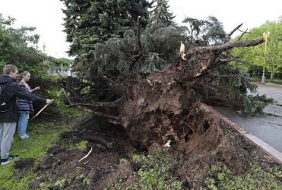 Moskova’da fırtına: 13 ölü