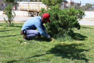 Akçakale Belediyesinde 108 kişi işbaşı yaptı