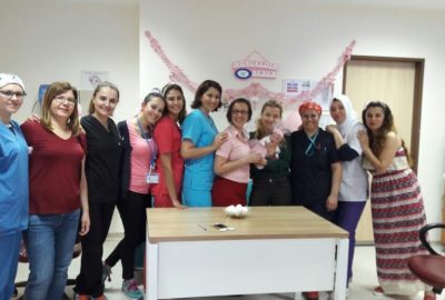 Hira bebek sağlığına kavuşuyor