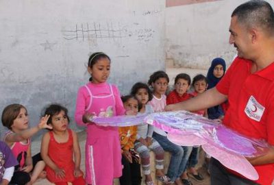 Kızılay’dan yetim çocuklara oyuncak