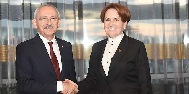 CHP Lideri Kılıçdaroğlu Meral Akşener ile bir araya geldi