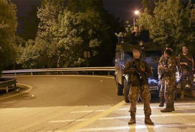 Silah sesleri polisi alarma geçirdi!