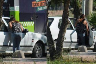 Güpegündüz fuhuş pazarlığı