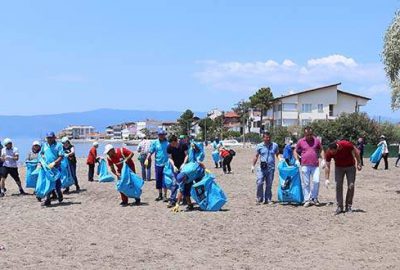Bursa’da temiz sahil seferberliği