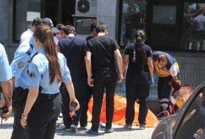 Adliye önündeki tartışma kanlı bitti: 1 ölü