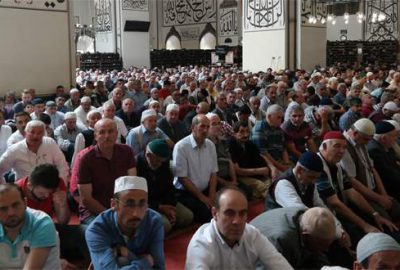 Bursa’da ramazanın ilk cuma namazı