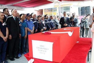 Şehit Kurmay Albay Peker’in cenazesi toprağa verildi