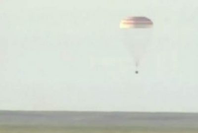 196 günlük uzay yolculuğu sona erdi