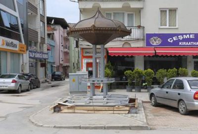 Gürsu caddelerine yeni çeşmeler