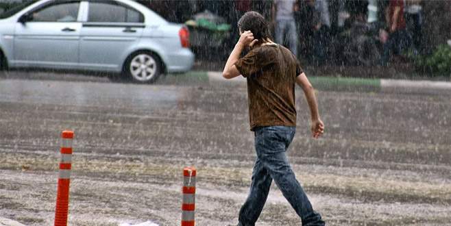 Meteorolojiden sağanak yağış uyarısı