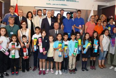 Nilüferli öğrenciler 10 bin 890 litre atık yağ topladı