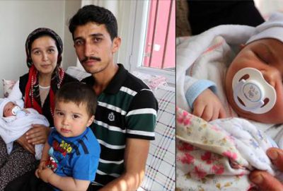 Şehit ‘Aydoğan Aydın’ın adını oğluna verdi