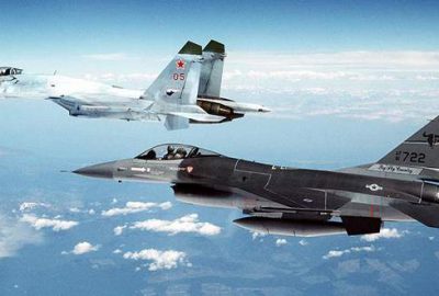 Rus jeti ABD savaş uçağı için havalandı