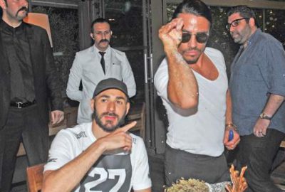 Benzema da Nusret’i seçti
