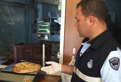 Kestel’de zabıtadan fırınlara denetim
