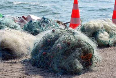 İznik Gölü’nde kaçak avlananların ağlarına el konuldu