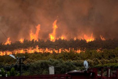 Yaz geldi orman yangınları başladı
