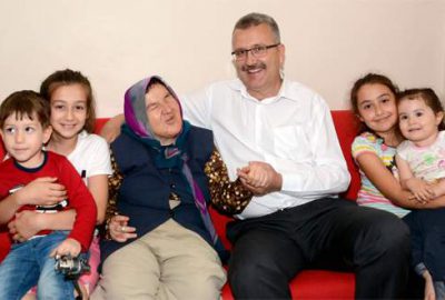 50 yaşındaki görme engelli kadının Erdoğan sevgisi