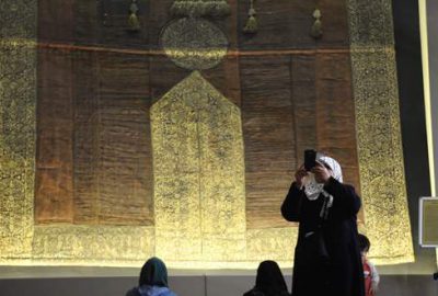 500 yıllık Kabe-i Şerif örtüsüne büyük ilgi