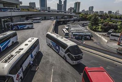 Bayram yoğunluğuna otobüs takviyesi