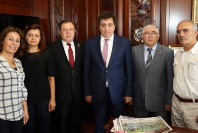 Emeklilerden Vali Küçük’e ziyaret