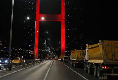 15 Temmuz Şehitler Köprüsü’ndeki çalışmalar başladı