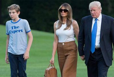 Melania Trump sonunda Beyaz Saray’a taşındı