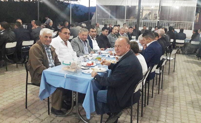 Hisarcıklı kamyoncular iftarda buluştu