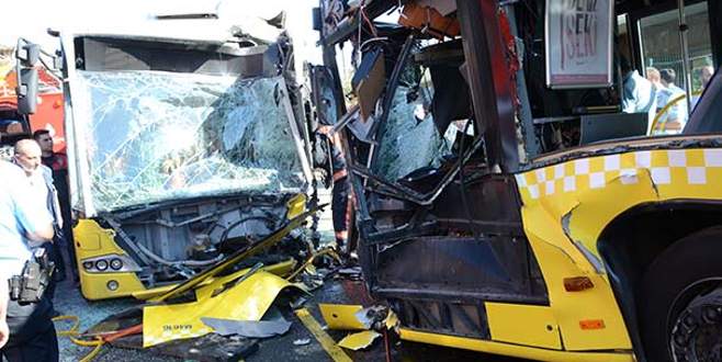 Metrobüs kazasında yaralanan şoför hayatını kaybetti