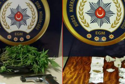 Bursa’da zehir tacirlerine operasyon: 2 gözaltı