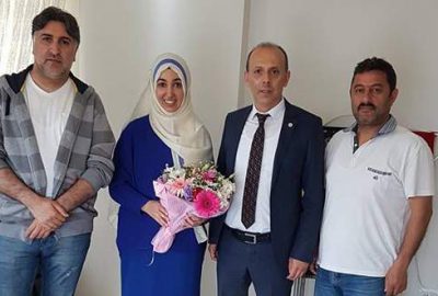 Sağlık çalışanlarından doktora saldırıya tepki