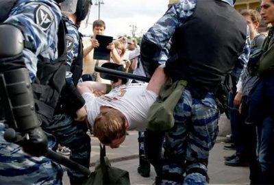 Rusya’da hükümet karşıtı gösteriler: 650 gözaltı